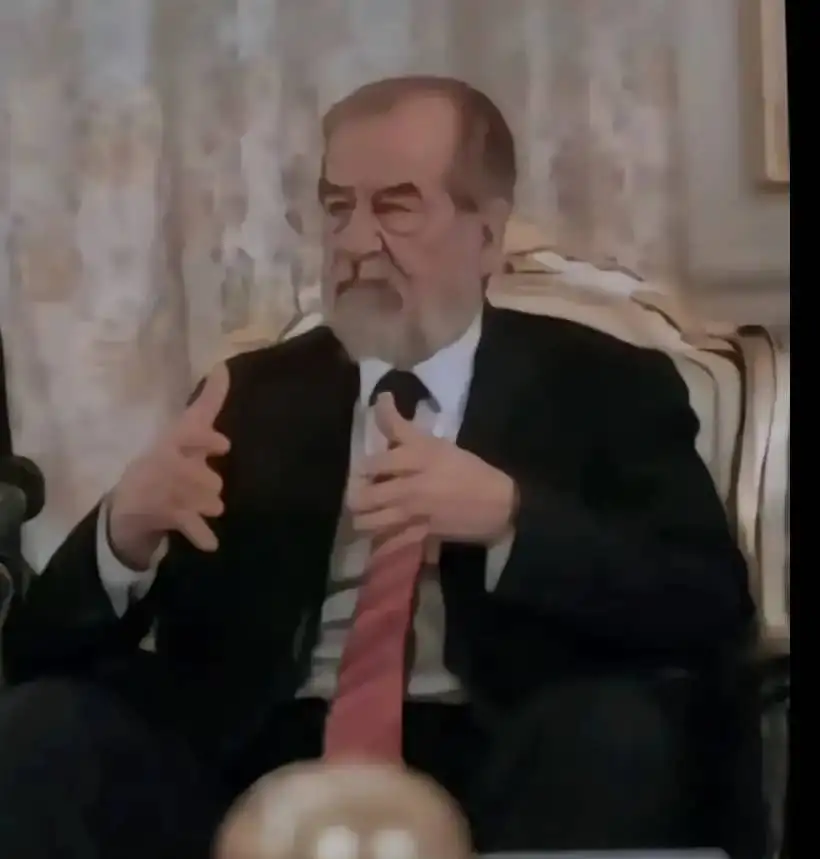 صورة صدام حسين الجديدة تزلزل العالم.. هل توفي ام انها مازال بخير فعلاً؟! لكل من يشكك في هذا الأمر عليه مشاهدة هذا الفيديو الذي حسم كل شيء!!  