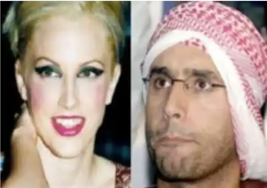 ​ديانتها الحقيقية ستصدمكم... أول ظهور لزوجة سيف الاسلام الذي كان يخفيها خوفاً من والده.. شاهدوا كيف أطلت وأذهلت الجميع بجمالها المفاجأة في أصلها...!  