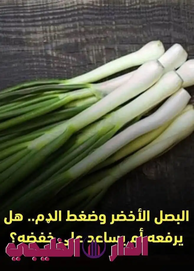     البصل الأخضر 